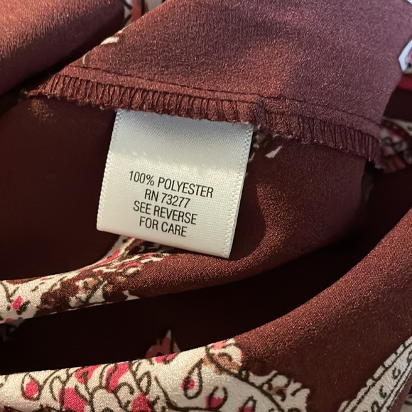 Croft & barrow women’s blouse size petite large, button down - Picture 5 of 5